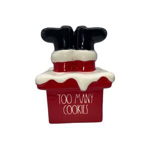 Rae Dunn Too Many Cookies Santa In The Chimney